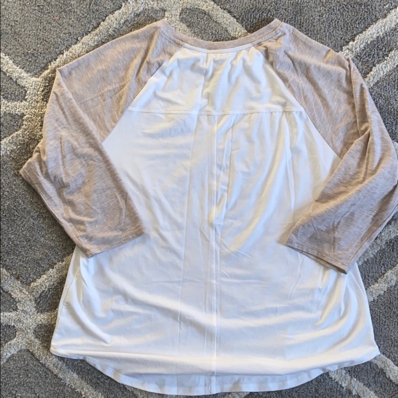 Love Joy Cheer Raglan Baseball Style 3/4 Sleeve - Picture 4 of 6